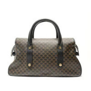 Celine Macadam Handbag Brown